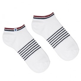 Ankle socks with stripes