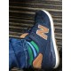 4lck Green Socks with blue stripes, colourful socks for suit and jeans