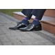 4lck dark blue socks with yellow Diamonds, colourful socks for suit