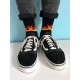 4lck Black socks with fire flames, for Men
