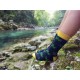 4lck Black yellow socks with green Cannabis leaves