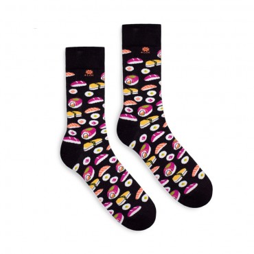 4lck colorful funny Socks with Sushi food