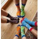 4lck colorful funny Socks with Sushi food